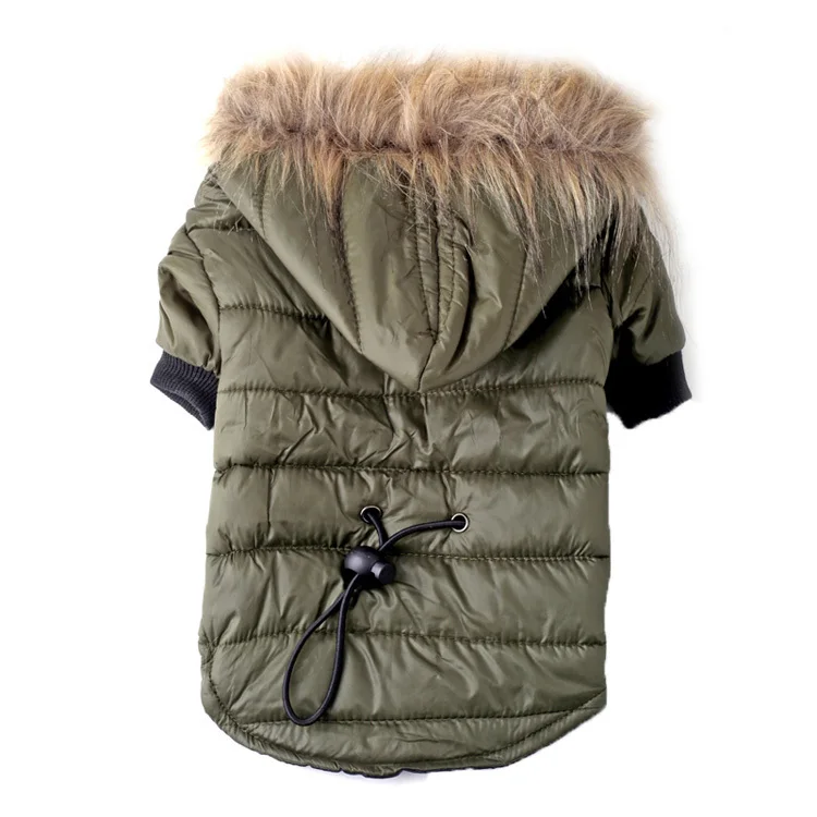 XS-XL теплая одежда для маленьких собак зимняя куртка для собак Одежда для щенков для чихуахуа Йоркской собаки зимняя одежда для домашних животных