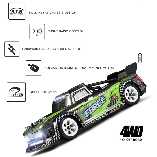 WL Toys WLToys 284131 1/28 RC Drift Car 225x190x130mm