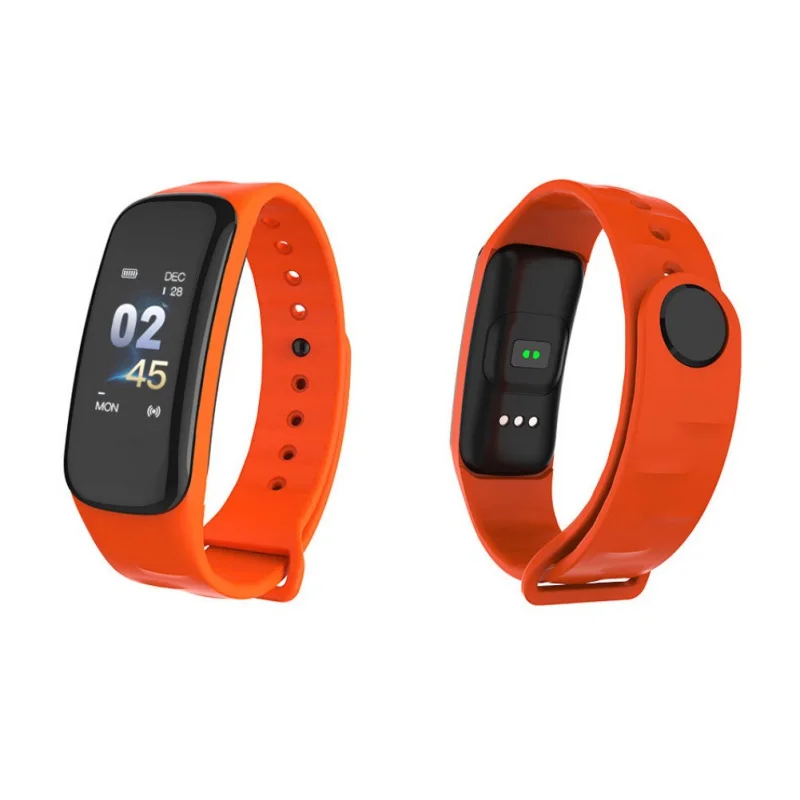 

Color Screen Smart Sports Bracelet Touch Jogging Waterproof Watch Watch Apple Mobile Phone Control New.