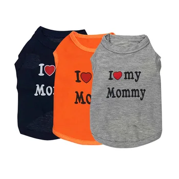 

Small Pet Dog Apparel Vest Puppy Doggy Cat Coat Clothes T-shirt Summer Vest New arrive 2020