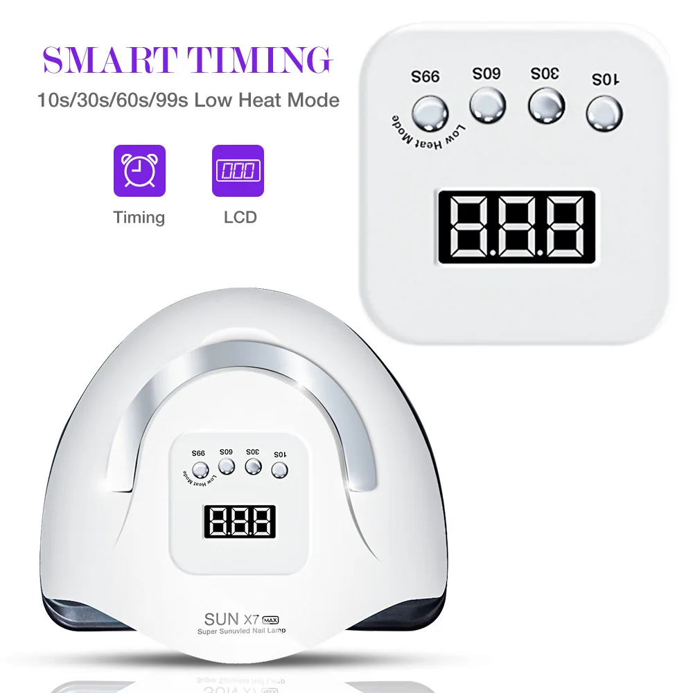 SUN X5 Plus 54/80 вт сушилка для ногтей с жк дисплеем 36/45 LEDs светодиодный светильник уф