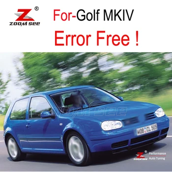 

White LED Parking position light + LED tail Reverse bulb + LED Exterior Side marker lamp for VW for GOLF IV 4 MK4 (99-05)
