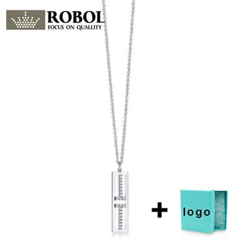 

XL TFB TTFF RLLEN original 925 sterling silver DIY female necklace pendant gift jewelry wholesale with original logo