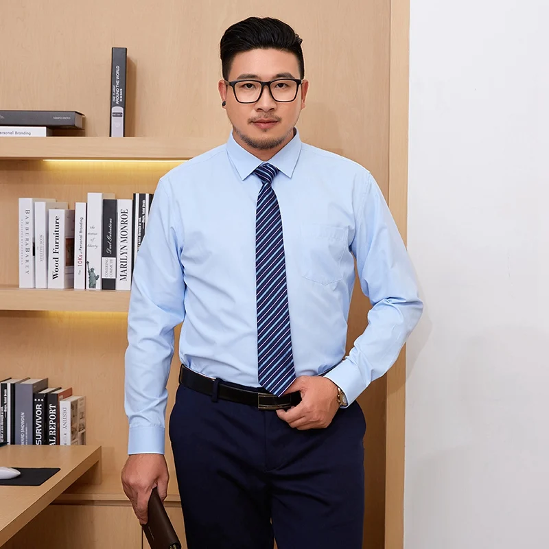 Осенняя мужская классическая клетчатая хлопковая рубашка в полоску с длинным рукавом больших размеров 5XL 8XL 10XL карманы 7XL 14XL Мужская рубашка в деловом стиле для офиса