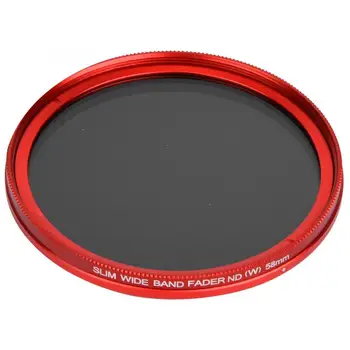 

FOTGA 58mm ND2-400 Silm ND Filter Adjustable Variable Neutral Density ND2 to ND400 for Camera New