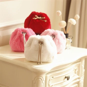 

New Toddler Kids Handbag Plush Crossbody Bag Children Girl Schoolbag Shoulder Bag Rucksack
