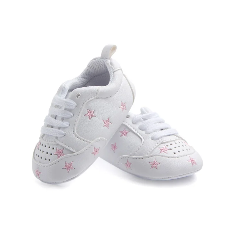 New Newborn Baby 3D Wings Gold Fashion PU Leather Shoes for Kids Sneakers Infant Crib Shoes Toddler Boys Girls First Walkers