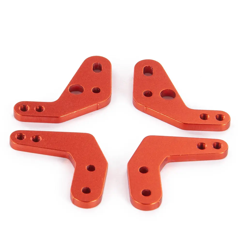 4pcs/set Alloy Shock Absorber Mount Height Angle Stand Tower For 1/10 RC Axial SCX10II
