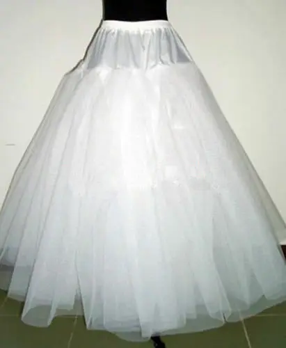 

Spring Fashion White Multilayer Wedding Dress Hoop Bridal Crinoline Petticoat