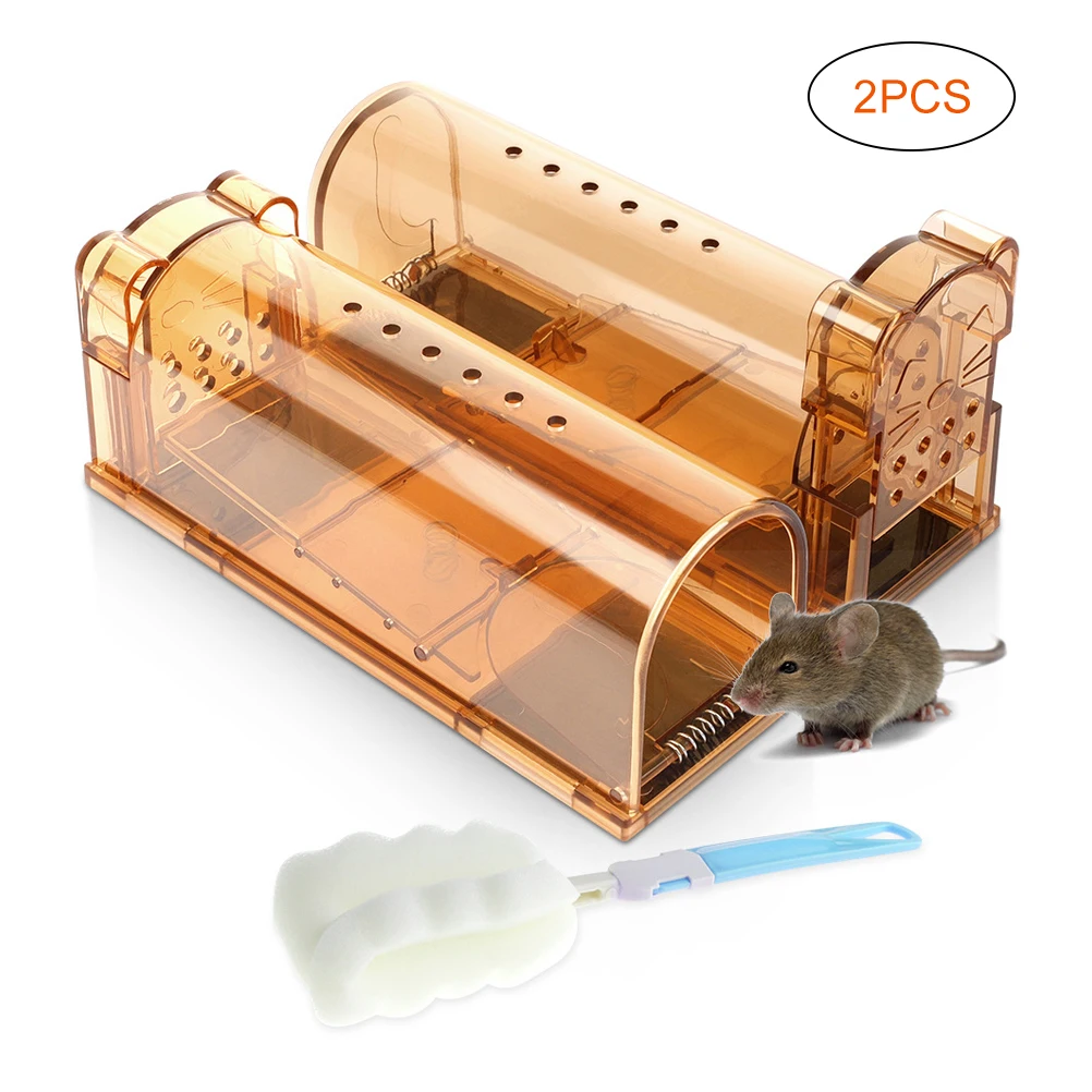 Ловушка для мышей пластиковая 2 шт.|Ловушки| |