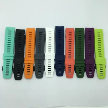 

Silicone Watch Band for Garmin Instinct Smart Watch Sport Strap Hollow Out Cool Down In Summer with Installation Tools
