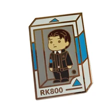 DBH modelo RK800 Pin de solapa Android incluso tiene una pequeña moneda, ¡y estamos seguros de que no es un diablo!