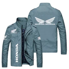 Honda Motorcycle Men Clothing Jacket Coats Honda Double Wing Logo Print Jacket 2021 Autumn new Men Racing Bike Jacket Streetwear