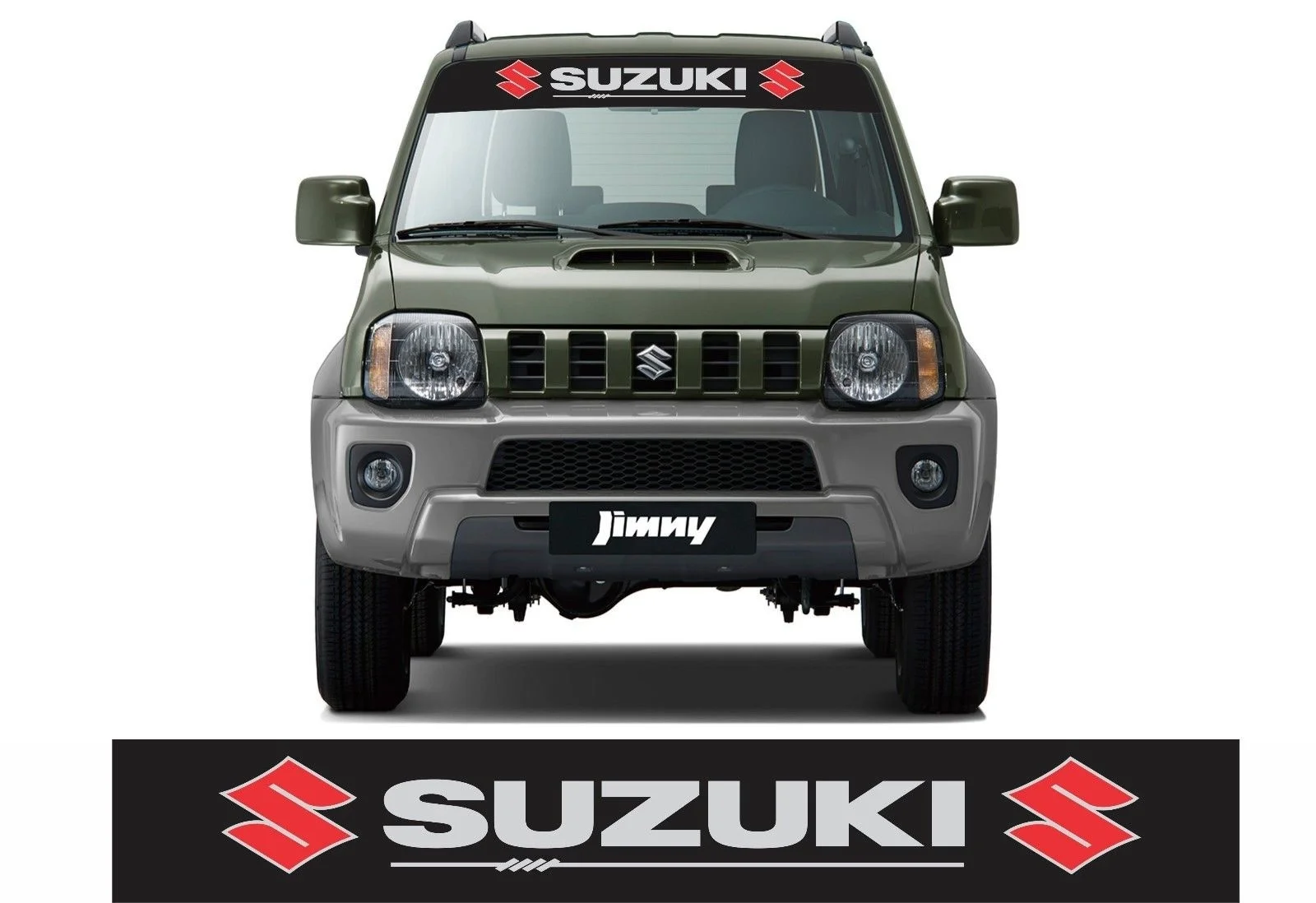 Для Jimny 4x4 ветрового стекла солнцезащитный козырек отличительные знаки на обшивке наклейки SZ3 SZ4
