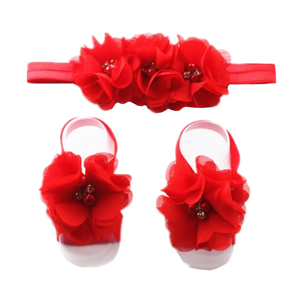 

3sets/lot Flower Ribbon Hair Bands Handmade DIY Headwear Photo Prop 3D Flower Hairband Kids Newborn Baby Girl Headband Accessory