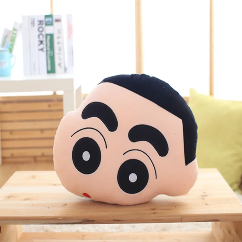 Подарок для детей 1 шт. 45 см Забавный Экспрессия Crayon Shin-Chan милая плюшевая кукла подушка Новинка детская мягкая игрушка