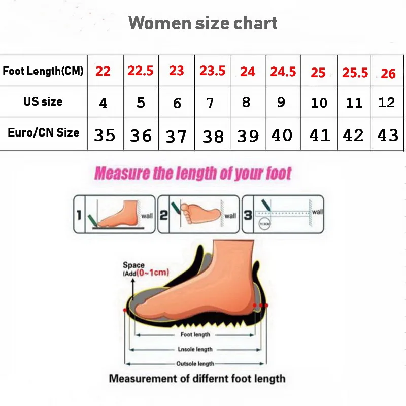 女鞋尺码