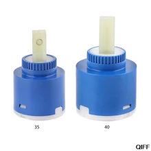 Керамический клапан с одной ручкой, кран для горячей и холодной воды, профессиональные аксессуары для обслуживания, 40 мм, 35 мм, катушка холостого хода, 5 августа