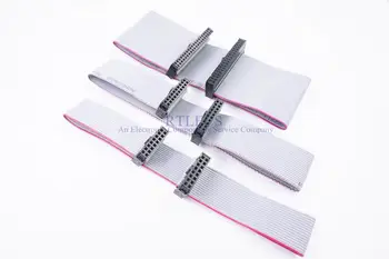 

2 pcs Flat Ribbon IDC Cable Assembly 2.54 mm Spacing 6 8 10 14 16 20 26 34 40 50 60 64 Way IDC Sockets Female Header 10cm Length