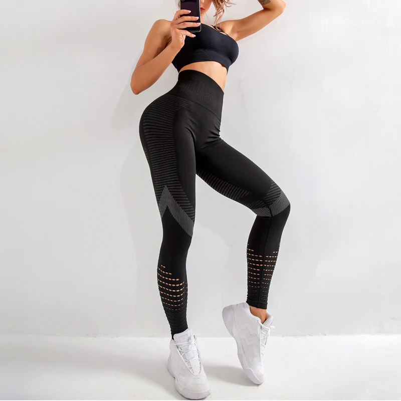 Women Seamless Energy Tights Workout 