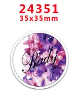 24351 30 шт мультяшный персонаж плоское украшение из смолы PR 25843 - Цвет: 24351