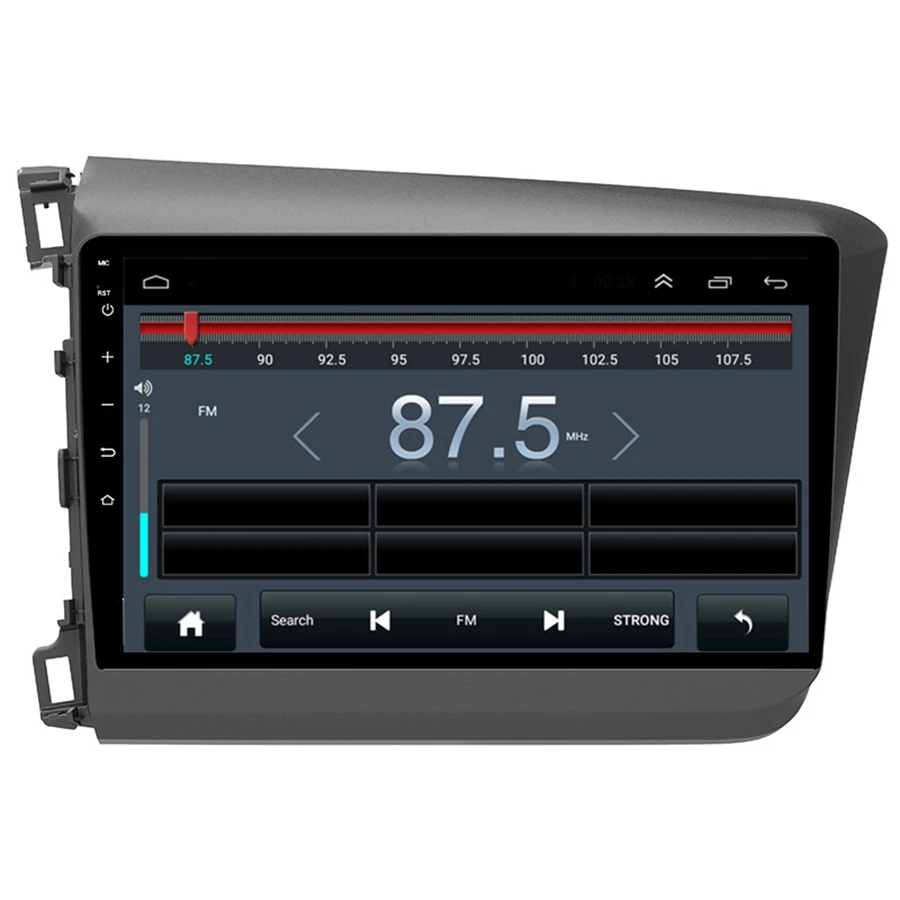 Android 9,1 ram 2 Гб rom 32 ГБ " автомобильный стерео радио gps Wifi для Honda Civic 2012 2013 для левостороннего привода