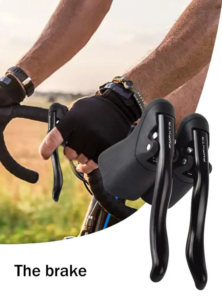 1 Pair Universal Bicycle Brake Levers Aluminum Alloy Mountain Road Bike