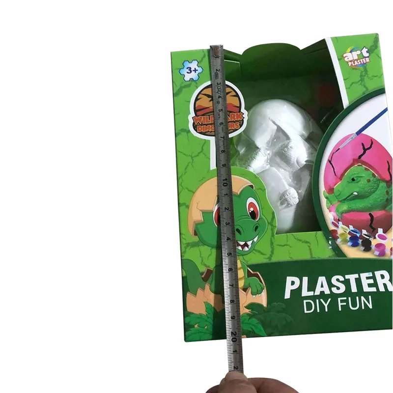 

Educational Dinosaur Gypsum Coloured Drawing Color DIY Gypsum Coloring Toys Children Dinosaur Egg Toy Painting Archeology