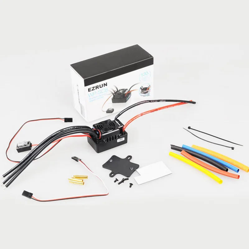 Для Hobbywing Ezrun Wp Sc8 120A Водонепроницаемый регулятор скорости бесщеточный Esc для Rc автомобильный прибор для украшения шоколадом