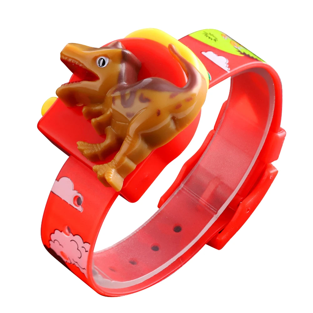 SKMEI милые Мультяшные динозавры поп-ап съемный Печатный ремешок детские цифровые часы Модные Простые повседневные детские часы