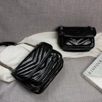 

Book Bags Female 2020 New Style Trend Online Celebrity Rhombus Chain Bag Versatile INS Mass Shoulder Bag Hobo Bag