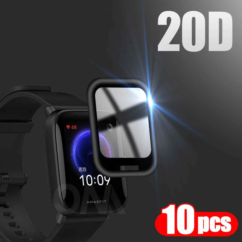 10 шт. 20D полное покрытие мягкая защитная пленка для Xiaomi Huami Amazfit Watch POP / Pro защита экрана (не