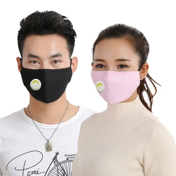 

PM2.5 Cotton Adult Mouth Mask Anti Dust Mask Activated Carbon Filter Windproof Anti Haze Unisex Washable Breathable Face Masks