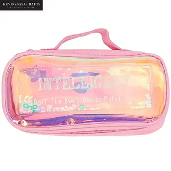 

Glitter Large Capacity Pencil Case TPU Supplies Stationery Gift Tools Storage Back To School Presented By Kevin&sasa Crafts