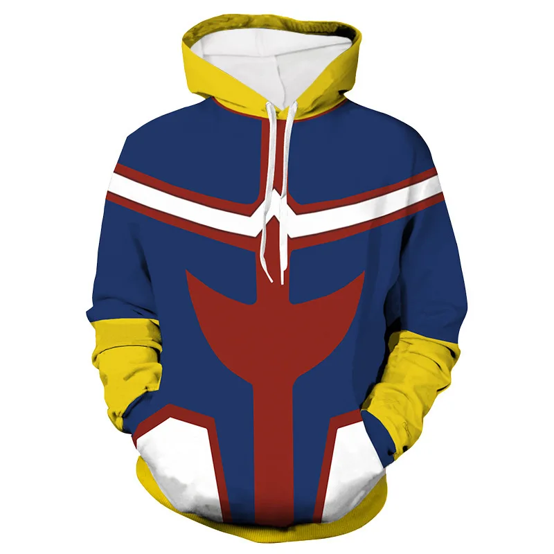 My Hero Academia Todoroki Shoto Anime 3D Printed Zip-Up Hoodies For Men And Women