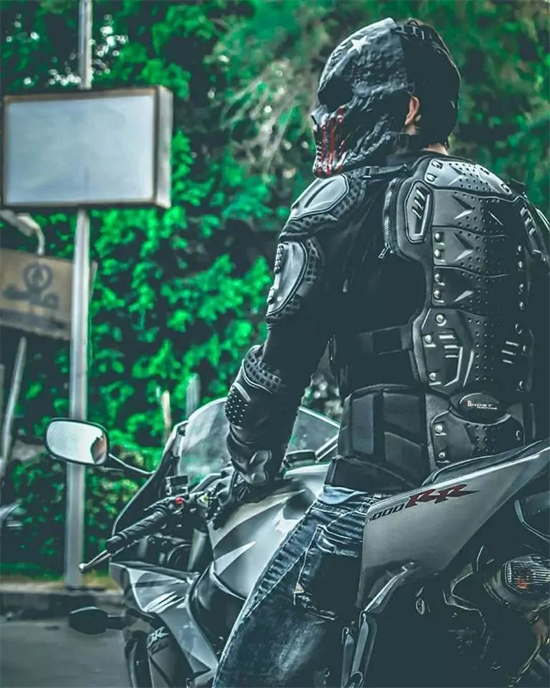 Защита всего тела броня для мотокросса эластичный ударопрочный EVA дышащий сноуборд Мотоцикл цикл мото езда куртка протектор