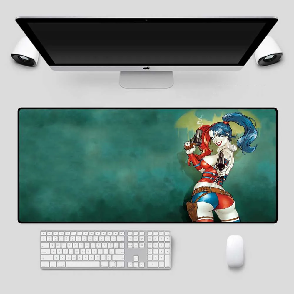 

Mairuige Large Mouse Pad Clown Girl Mouse Pad Large Game Player Computer Notebook Keyboard Game Accessories Animated Mouse Pad