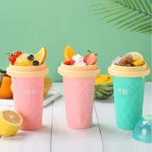 Лоток для льда Формочки Для Мороженного «фруктовый лед» чашка для льда домашнее мороженое дети замесить в чашка для льда встряхнуть тот же креативный двухэтажный чашка для льда