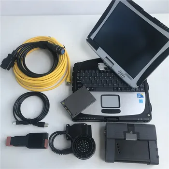 

2020.09v For b-mw icom a2 diagnostic with laptop cf-19 toughbook i5cpu install icom a2 software ssd super speed ready to use