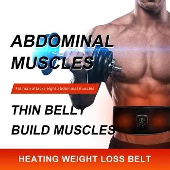 

Lazy Abdominal Weight Loss Smart Abdominal Massage Abdominal Muscle Stimulator Trainer Fitness Equipment Instrument Warm Belt