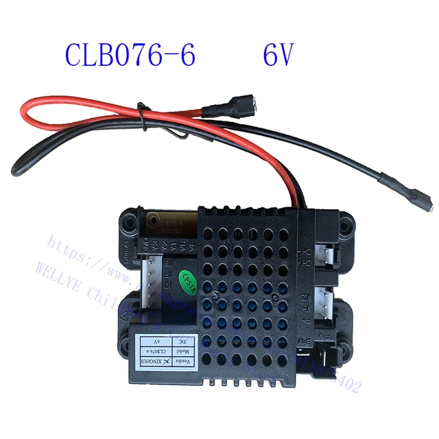 Récepteur CLB pour voiture électrique 6V pour enfants, CLB076-6 G, pièces  de rechange de circuit