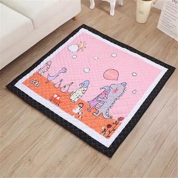 

Cartoon Dinosaur Baby Play Mats Pad thickening Toddler Kids Crawling Blanket 120cm*140cm Carpet Rug Toys For Children Room Decor