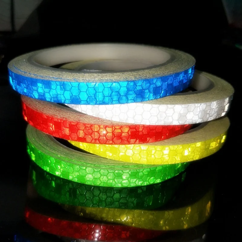 

Reflective Tape Fluorescent MTB Bike Bicycle Cycling MTB Reflective Stickers Adhesive Tape Bike Stickers Bicycle Accessories