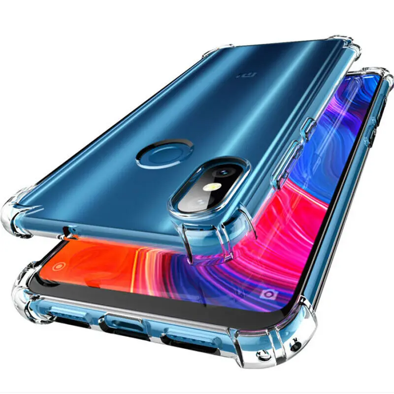 

Shockproof Clear Silicone Case Cover For Xiaomi Mi 9T Pro 9 SE 8 A2 Lite A1 F1 Soft Transparent TPU Back Bumper Case Cover