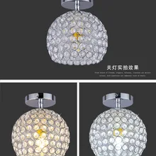 Галерея светильник s прохода светильник s Jane Европейский Стиль Кристалл вход балкон светильник голосовой ЛЕСТНИЦЫ все Интеллектуальный светодиодный человеческое тело Sensi