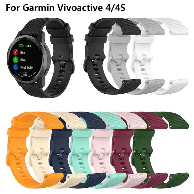 garmin vivoactive silicone bands