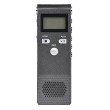 Розничная, Профессиональный диктофон, диктофон, 8 ГБ, Mp3, музыкальный плеер, звук, активный, 384 кбит/с, поддержка нескольких языков