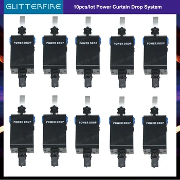 

10pcs/lot dmx and switch control Stage curtain screen Power Drop Kabuki System