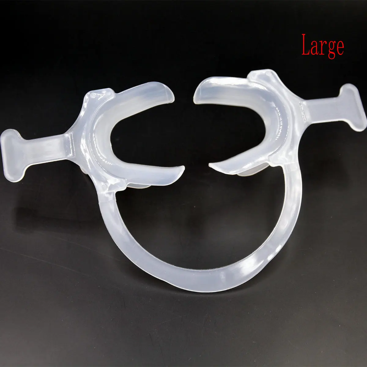 1 шт. щеки для зубов Ретрактор губы открывалка рта с образной формы ручкой Белый