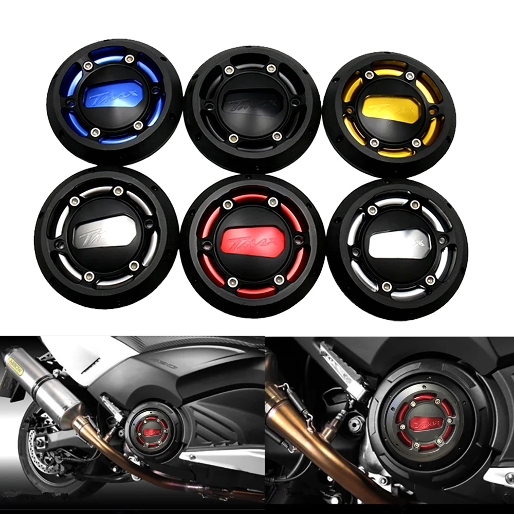 Motorcycle Engine Stator Cover CNC Engine Protective Cover Protector For Yamaha T-max 530 2012-2015 TMAX 500 2008-2011,motorcycle engine cover,engine cover protector
